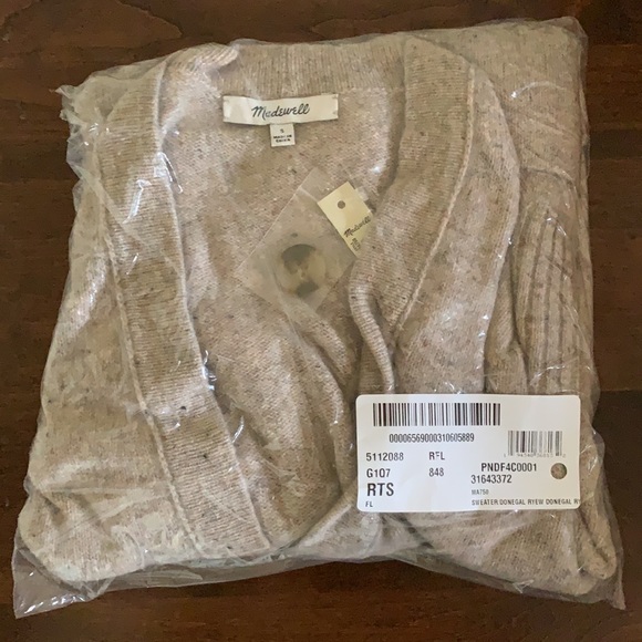 Madewell Donegal Mansfield Cardigan Sweater - Picture 8 of 8